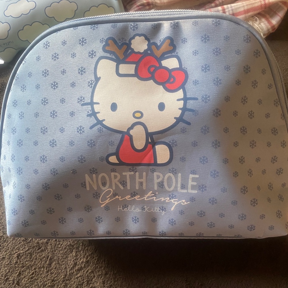 Hello kitty makeup bag